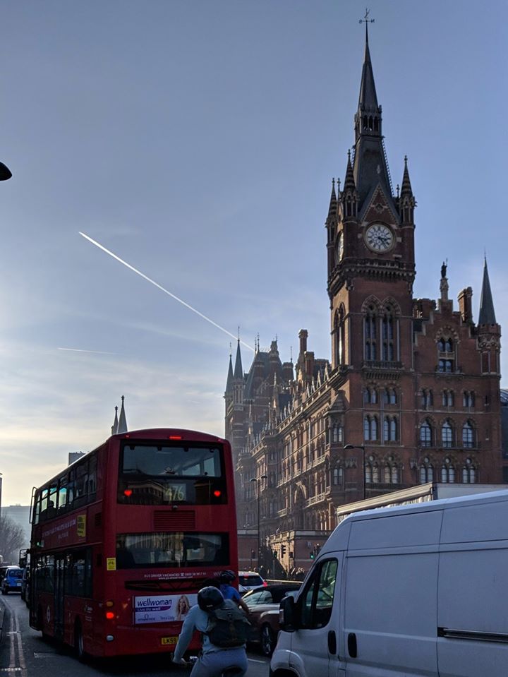Londres et ses bus rouges